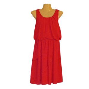 YA LOS ANGELES Silk-Blend Lined Dress